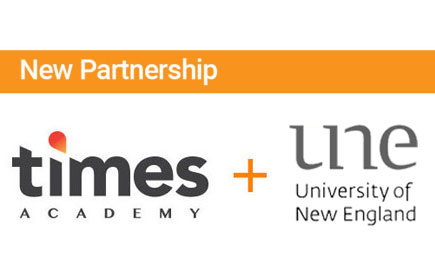 New Partnership with UNE